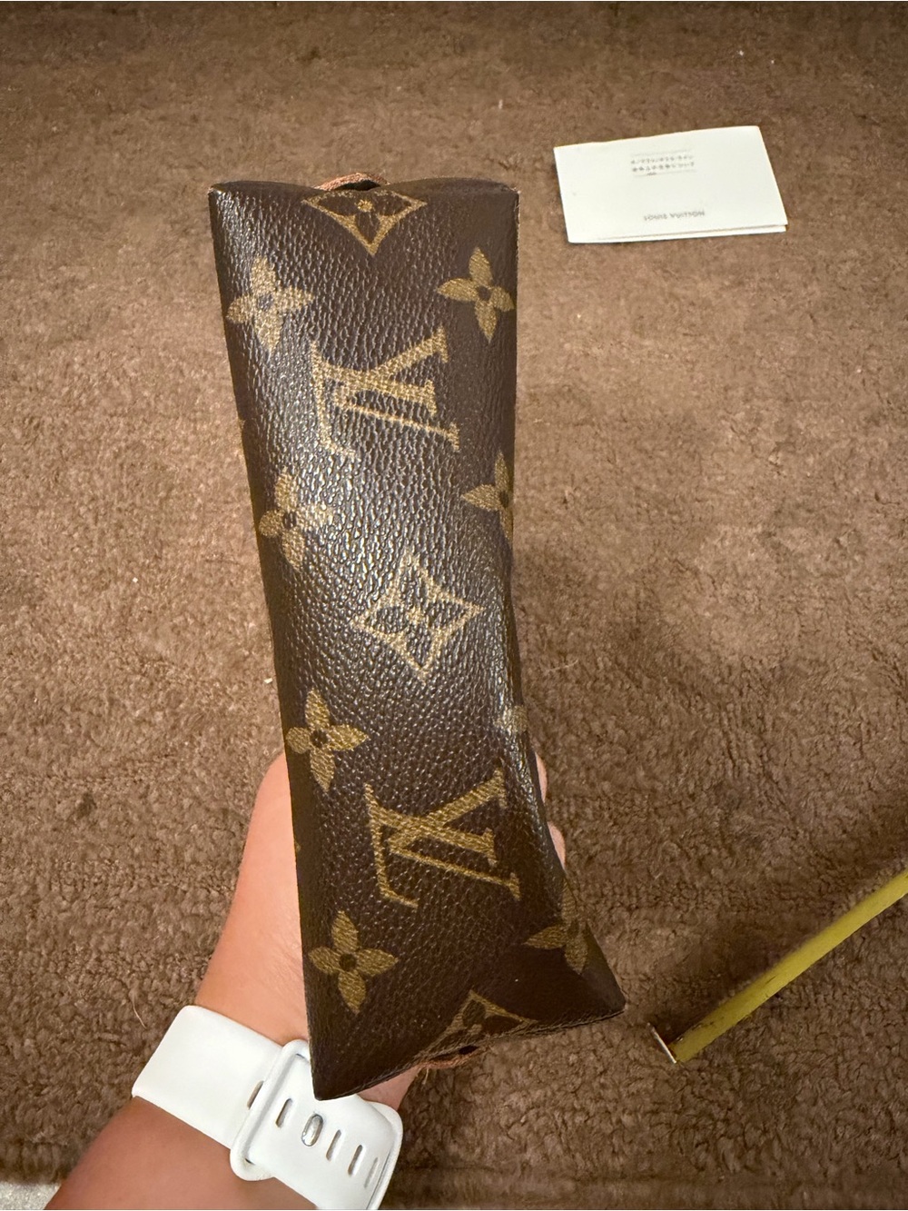 Authentic Louis Vuitton Monogram Canvas Cosmetic Pouch - Picture 8 of 8